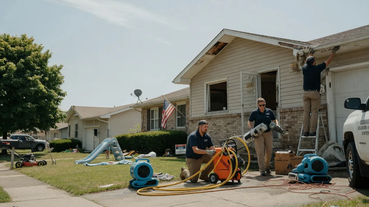 Water Damage Restoration in Columbus, IN near me
